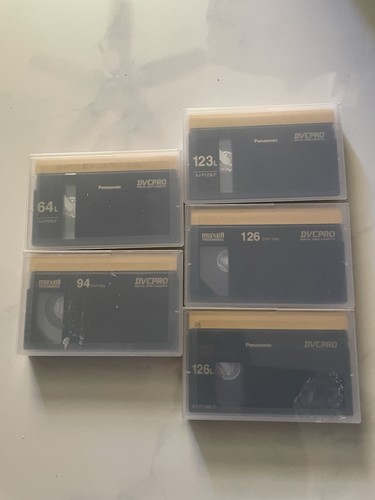Dvcpro tapes - of, 5)